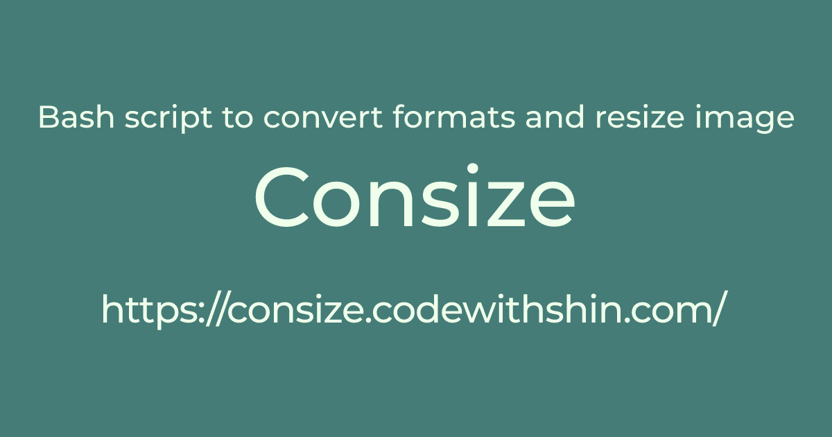 Consize