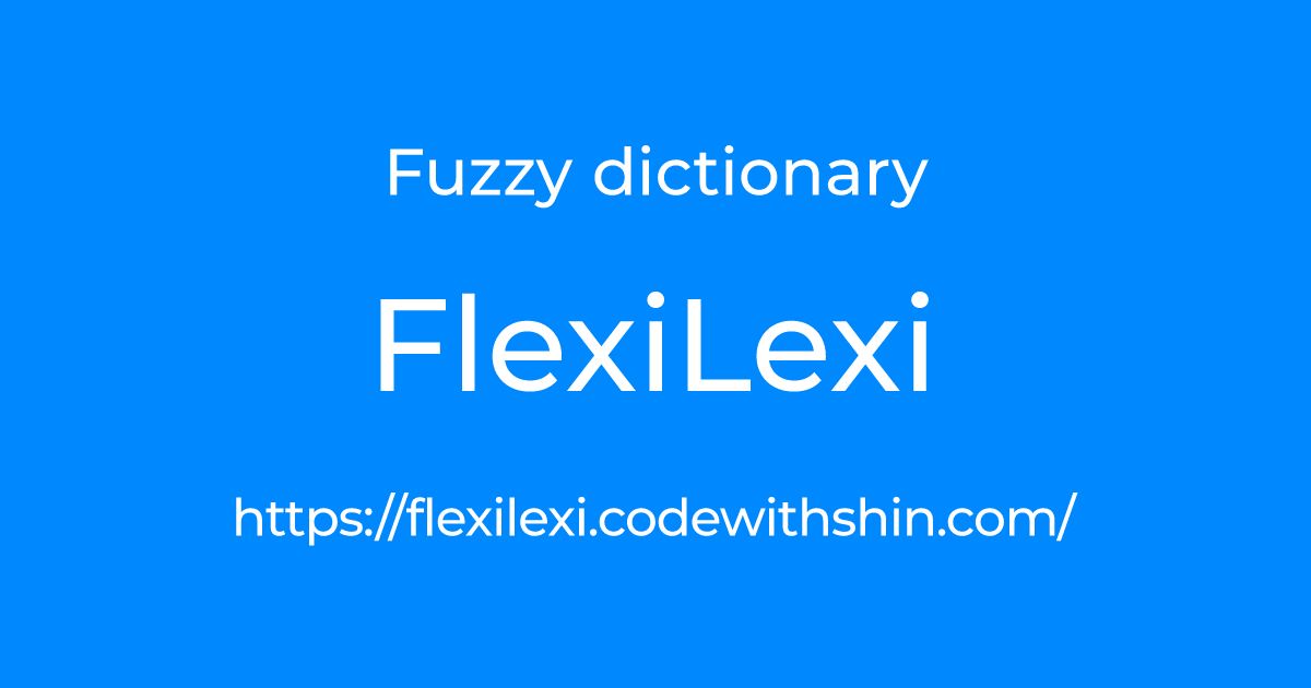 single-object-flexilexi